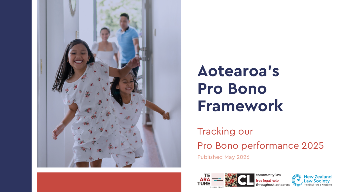 First annual performance report of the Framework for Collaborative Pro Bono in Aotearoa